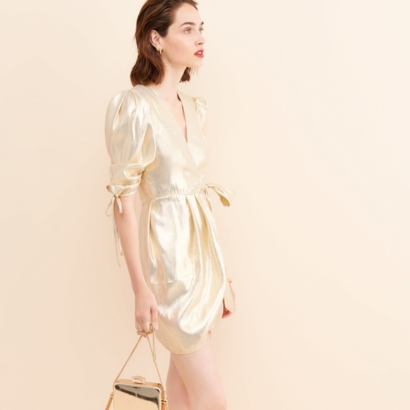 NWOT Alice McCall Golden Girl Mini Dress Z28-3
